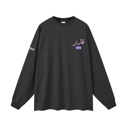 Qadar - Predestined | Myrenium | Oversized Unisex Long Sleeve T-Shirt