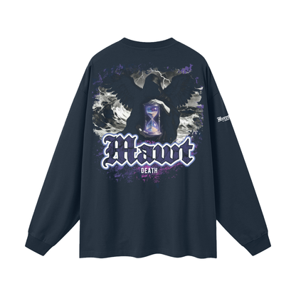 Mawt - Death | Myrenium | Oversized Unisex Long Sleeve T-Shirt