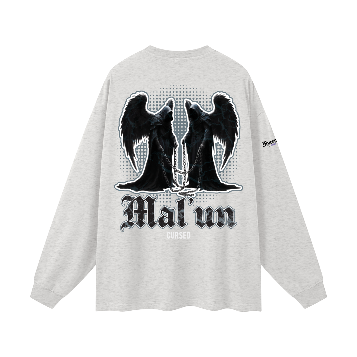 Mal'un | Myrenium | Oversized Unisex Long Sleeve T-Shirt