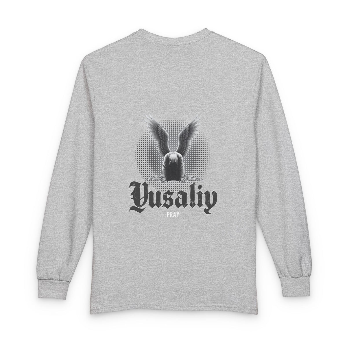 Yusaliy - Pray | Myrenium Armour of Angels | Unisex Long Sleeve T-Shirt