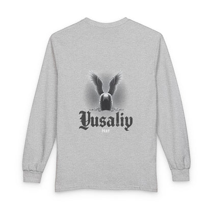 Yusaliy - Pray | Myrenium Armour of Angels | Unisex Long Sleeve T-Shirt