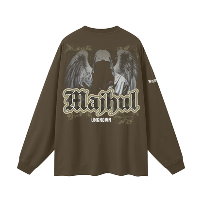Majhul - Unknown | Myrenium | Oversized Unisex Long Sleeve T-Shirt
