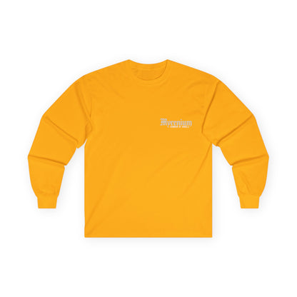 UnderLayer Long Sleeve Tee Colours — 'Myrenium Armour of Angels' Gothic Logo Shirt
