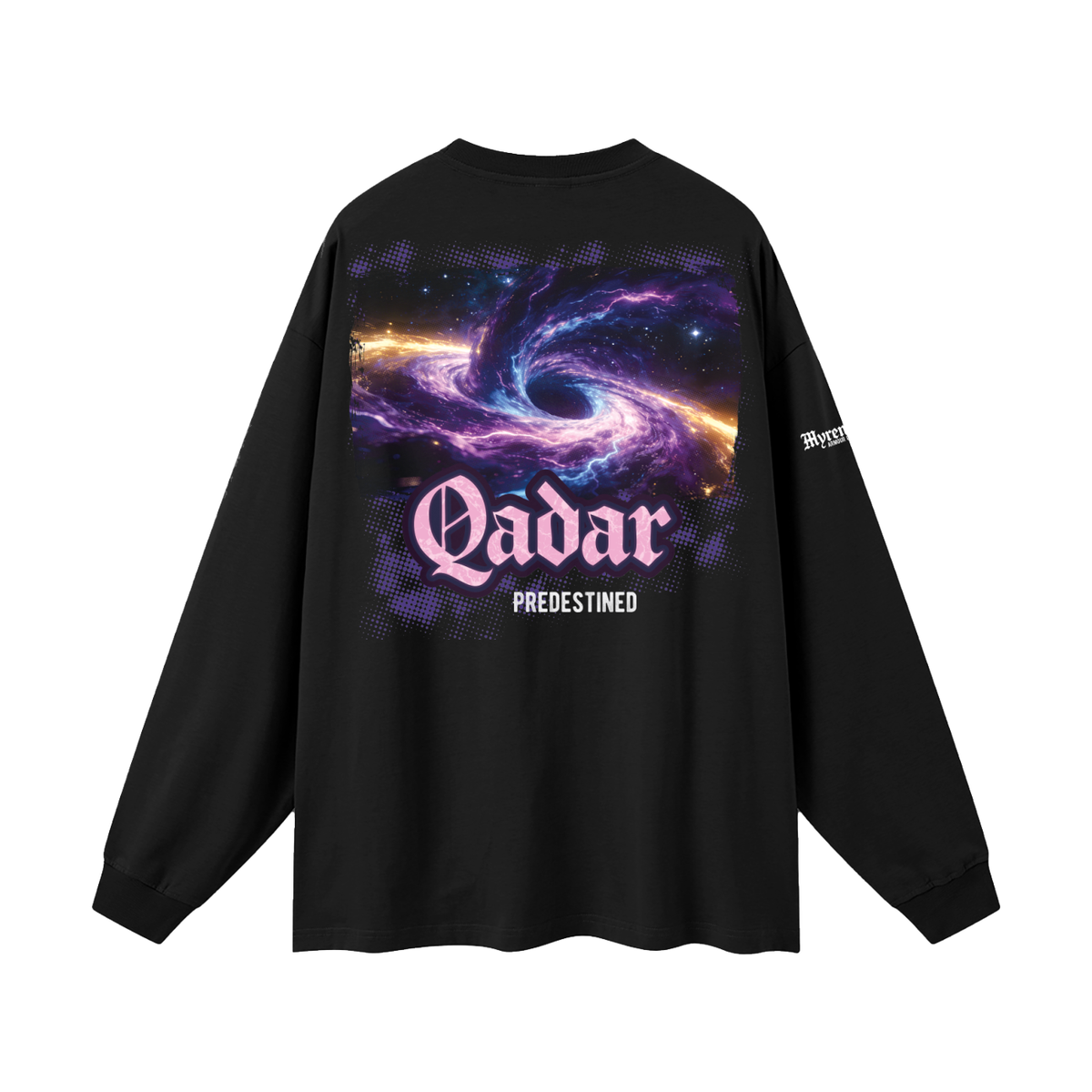 Qadar | Myrenium | Oversized Unisex Long Sleeve T-Shirt