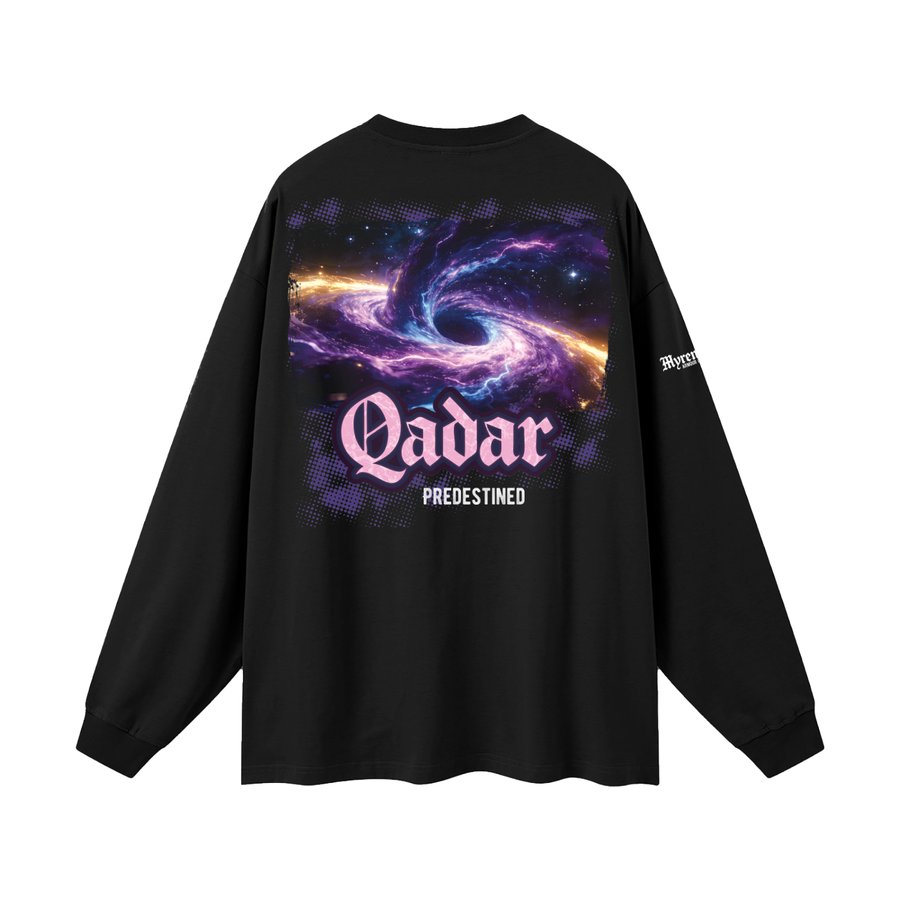 Qadar - Predestined | Myrenium | Oversized Unisex Long Sleeve T-Shirt
