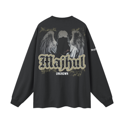 Majhul - Unknown | Myrenium | Oversized Unisex Long Sleeve T-Shirt