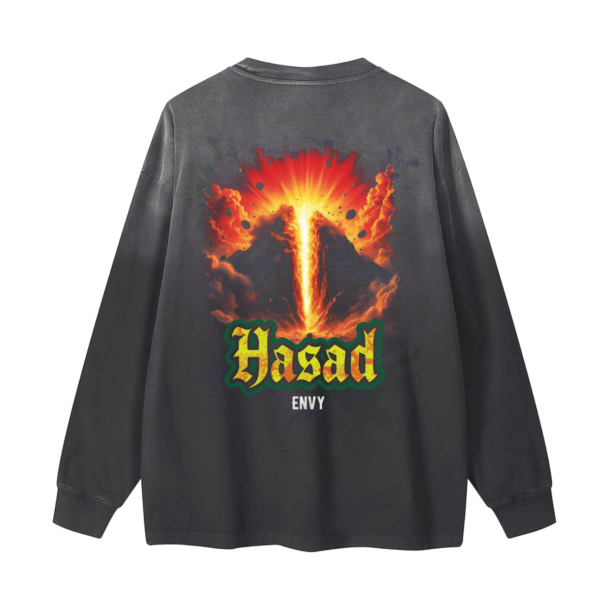 Hasad - Envy | Myrenium Armour of Angels | Color Degradé Unisex Long Sleeve T-Shirt
