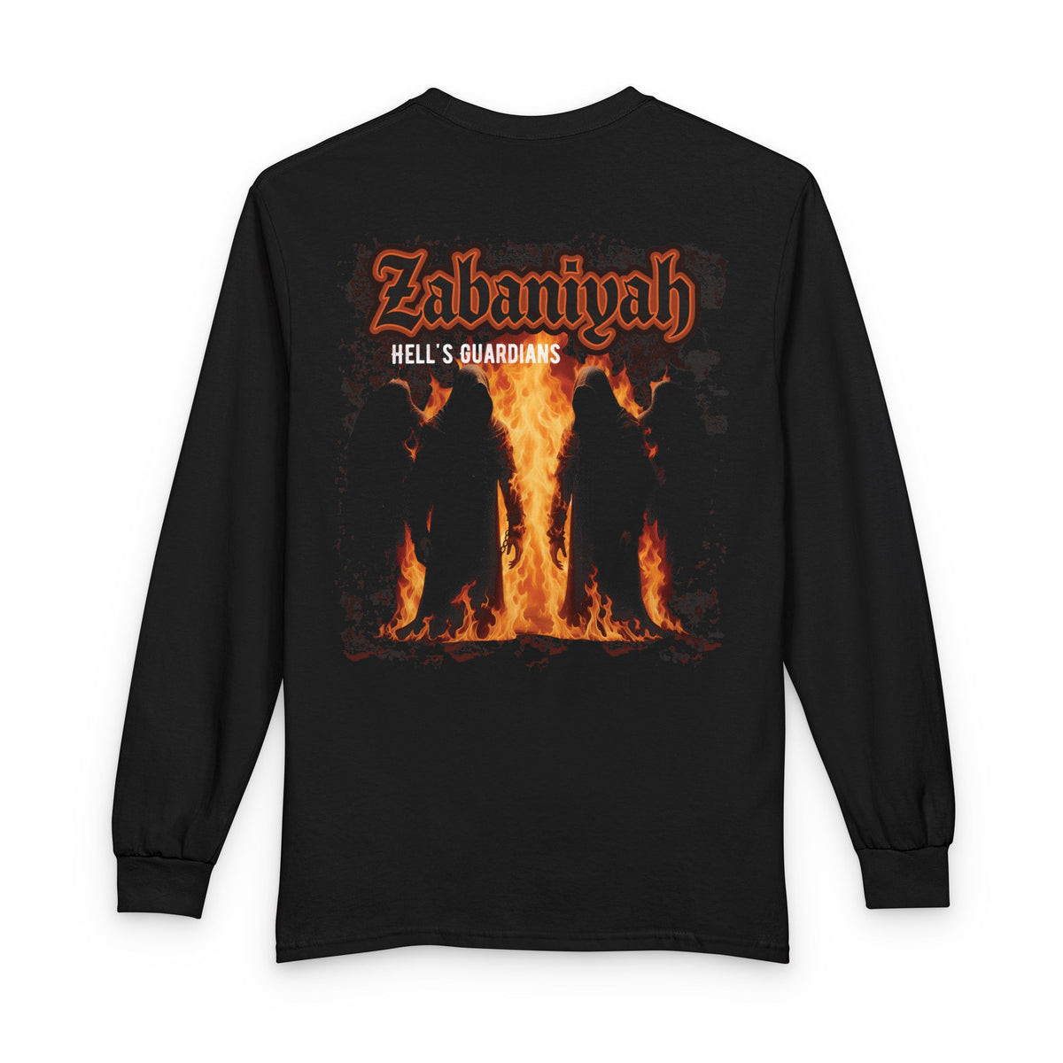 Zabaniyah - Hell's Guardians | Myrenium Armour of Angels | Unisex Long Sleeve T-Shirt