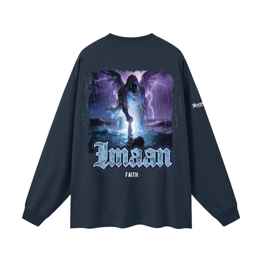 Imaan - Faith | Myrenium | Oversized Unisex Long Sleeve T-Shirt