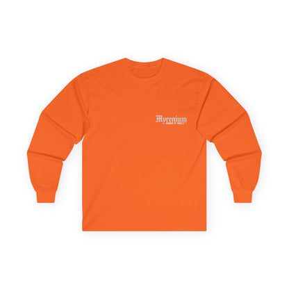 UnderLayer Long Sleeve Tee Colours — 'Myrenium Armour of Angels' Gothic Logo Shirt
