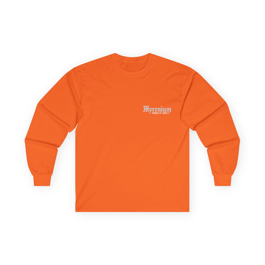 UnderLayer Long Sleeve Tee Colours — 'Myrenium Armour of Angels' Gothic Logo Shirt