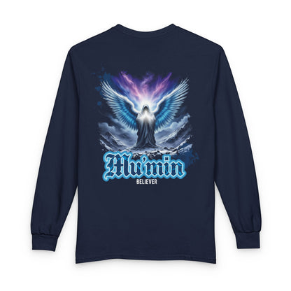 Mu'min - Believer | Myrenium Armour of Angels | Unisex Long Sleeve T-Shirt