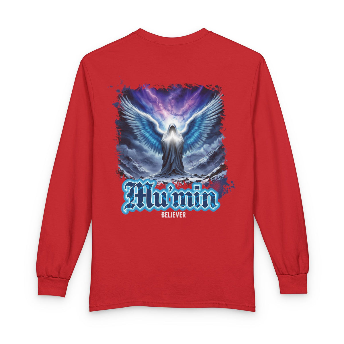 Mu'min - Believer | Myrenium Armour of Angels | Unisex Long Sleeve T-Shirt
