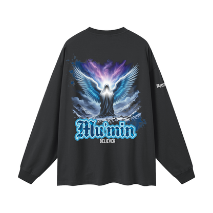 Mu'min - Believer | Myrenium | Oversized Unisex Long Sleeve T-Shirt