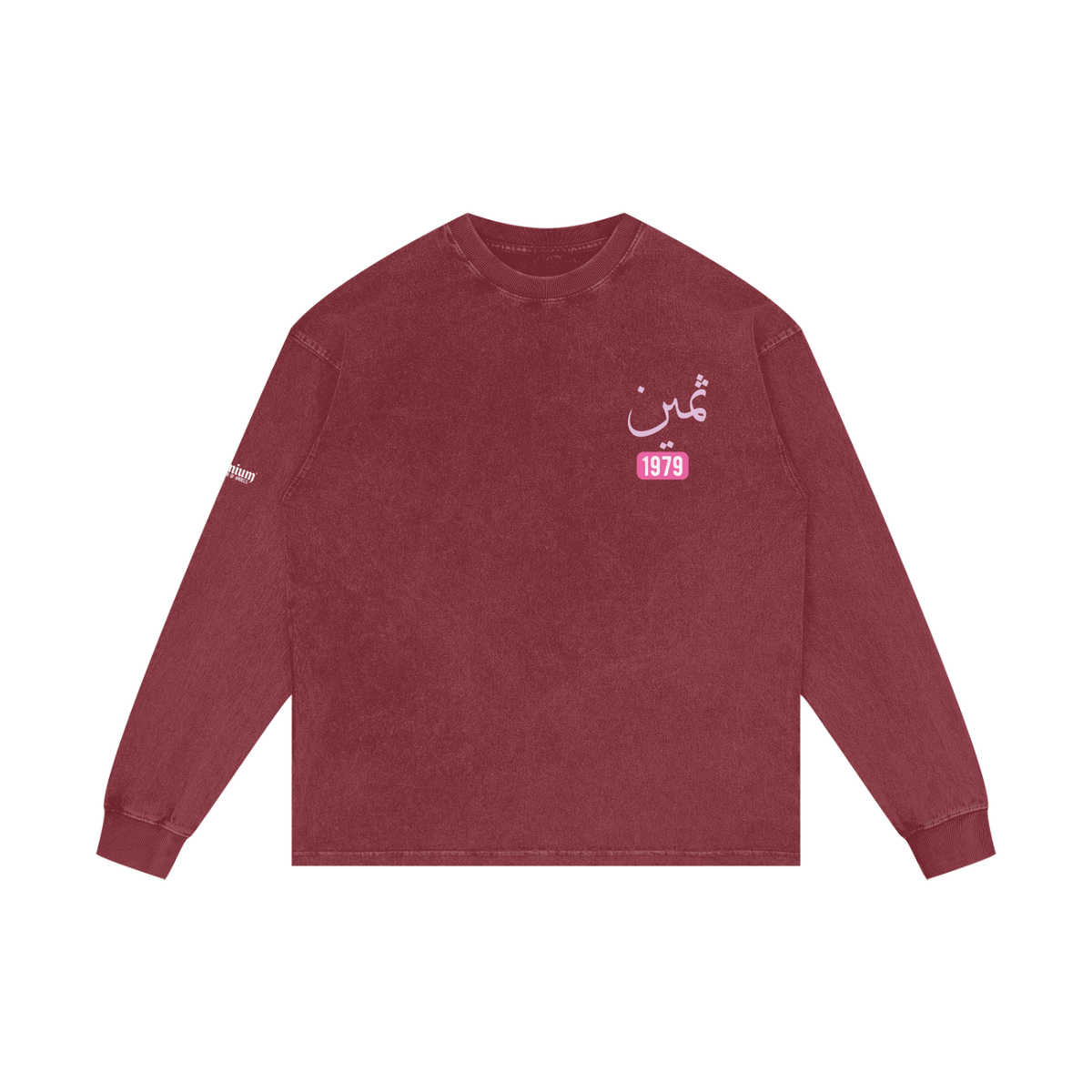 Thamiyn - Precious | Myrenium Armour of Angels | Acid Wash Oversize Long Sleeve T-Shirt