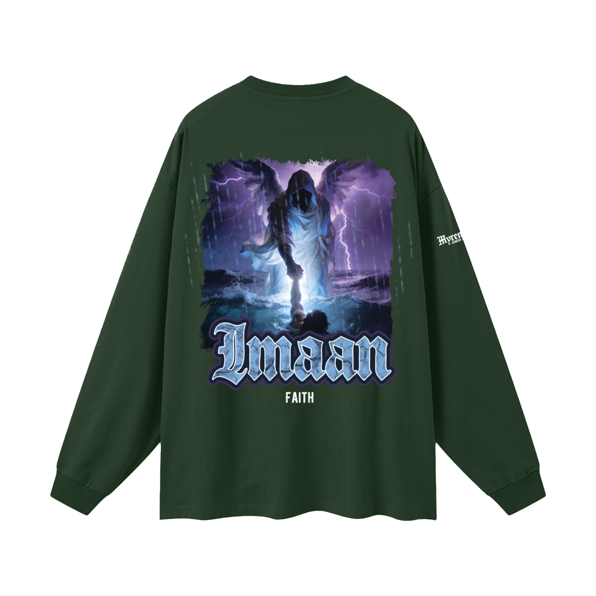 Imaan | Myrenium | Oversized Unisex Long Sleeve T-Shirt