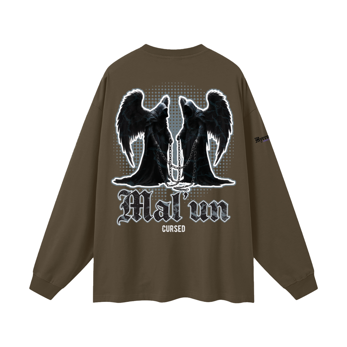 Mal'un | Myrenium | Oversized Unisex Long Sleeve T-Shirt