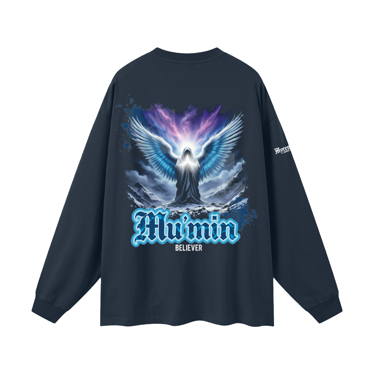 Mu'min | Myrenium | Oversized Unisex Long Sleeve T-Shirt