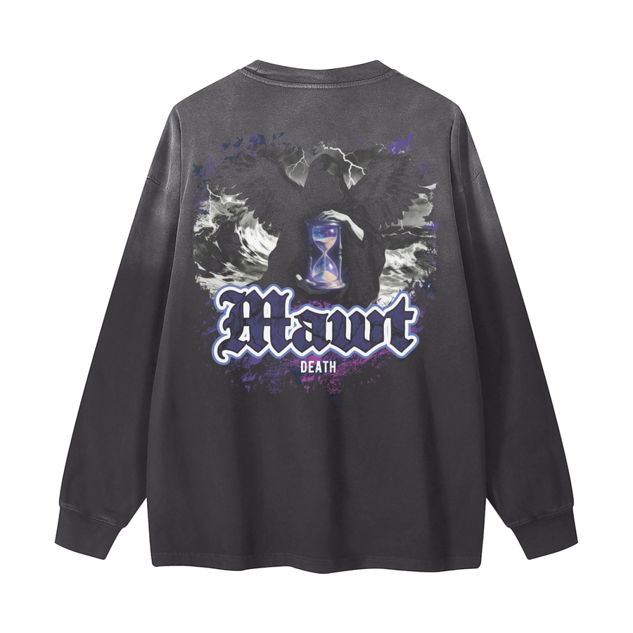 Mawt - Death | Myrenium Armour of Angels | Color Degradé Unisex Long Sleeve T-Shirt