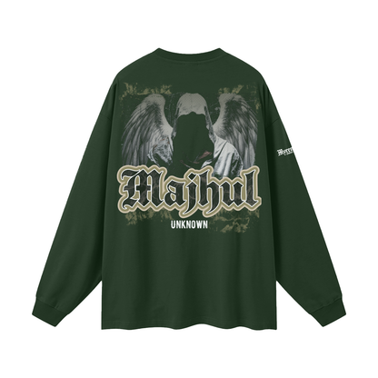 Majhul - Unknown | Myrenium | Oversized Unisex Long Sleeve T-Shirt