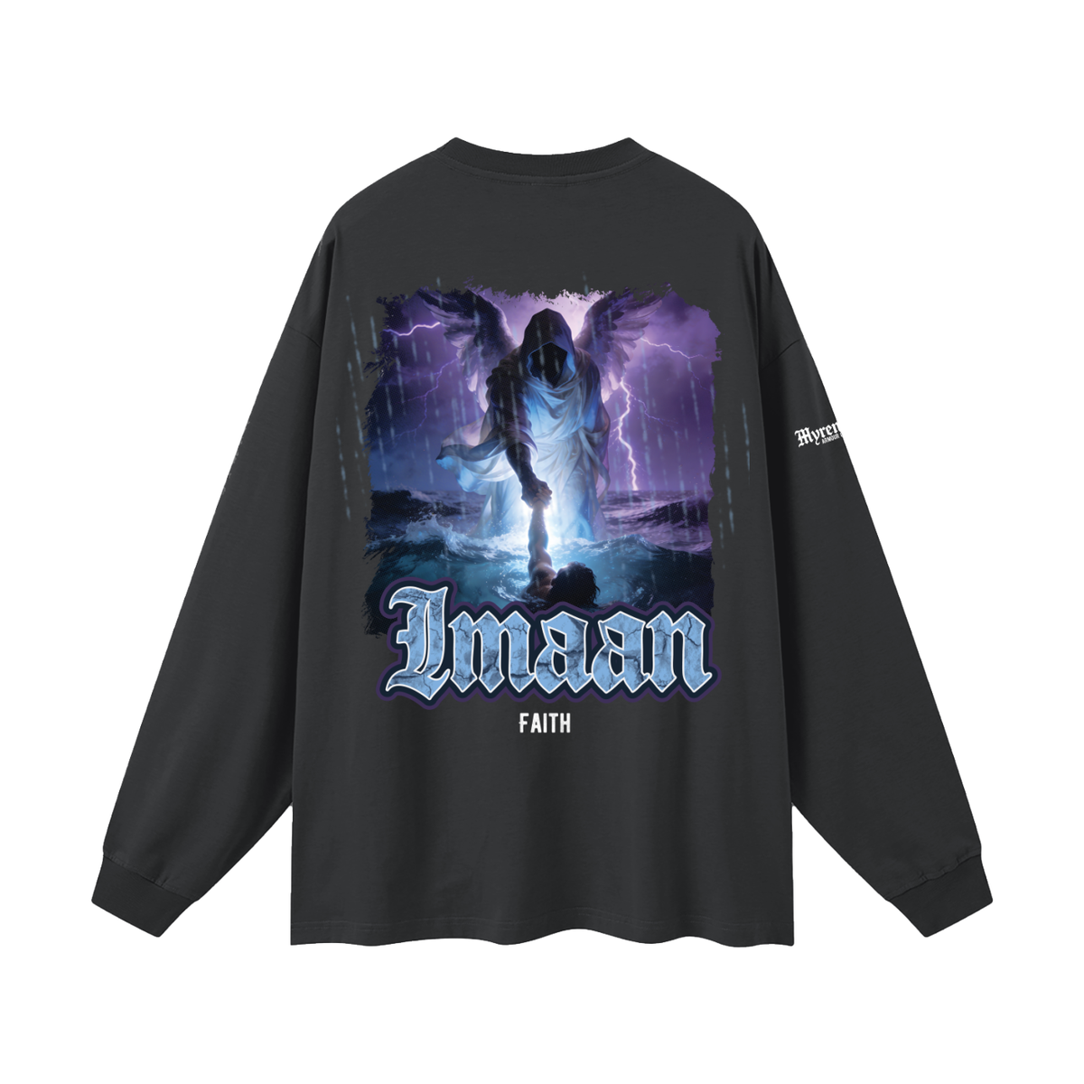 Imaan | Myrenium | Oversized Unisex Long Sleeve T-Shirt