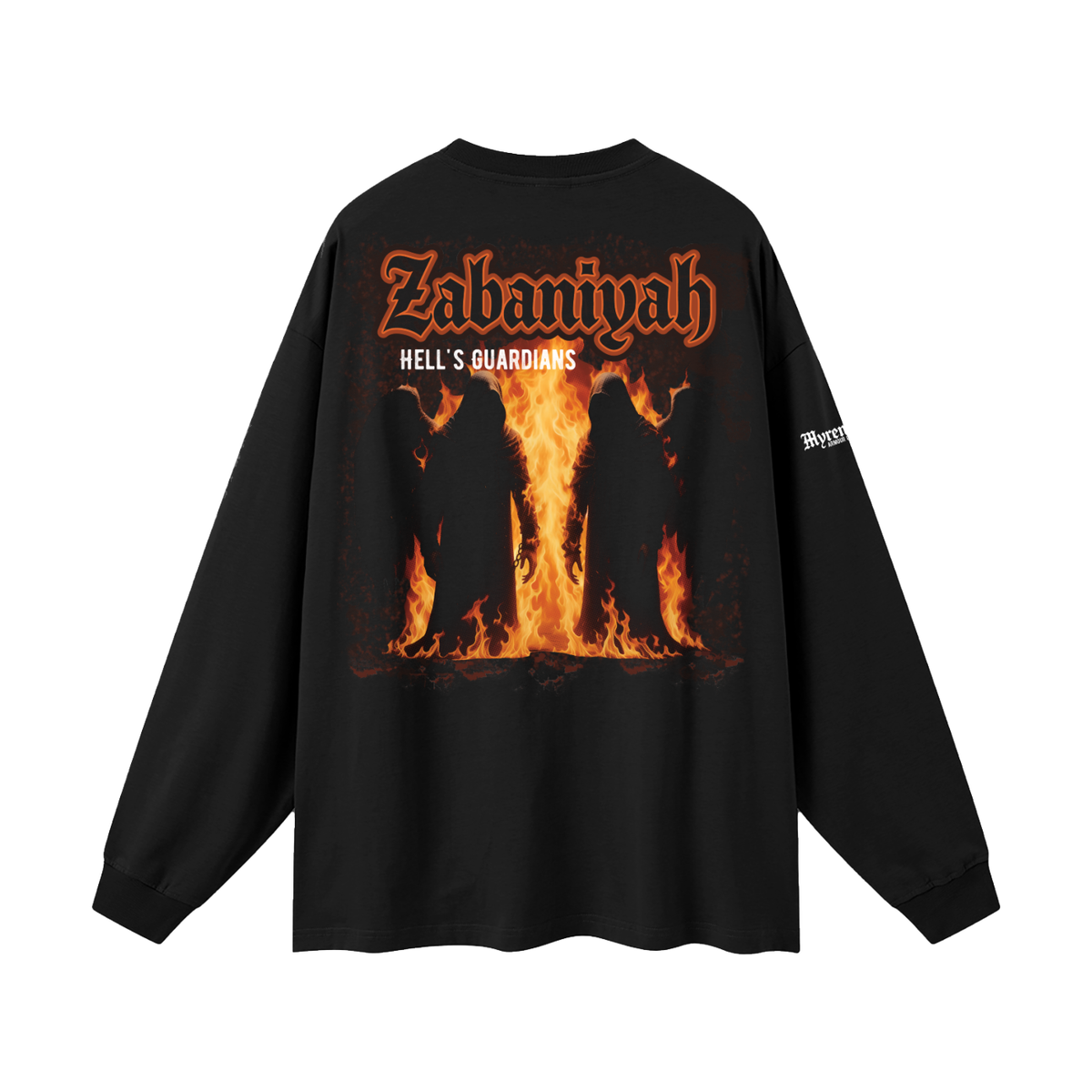 Zabaniyah | Myrenium | Oversized Unisex Long Sleeve T-Shirt
