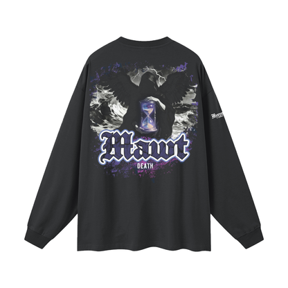 Mawt - Death | Myrenium | Oversized Unisex Long Sleeve T-Shirt
