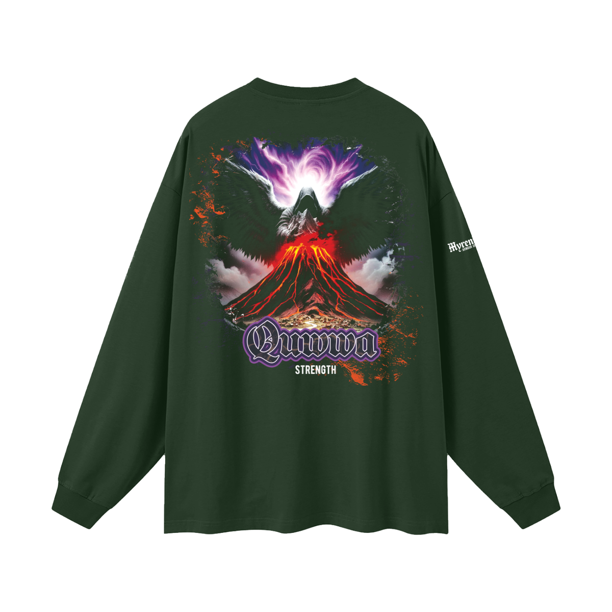 Quwwa | Myrenium | Oversized Unisex Long Sleeve T-Shirt