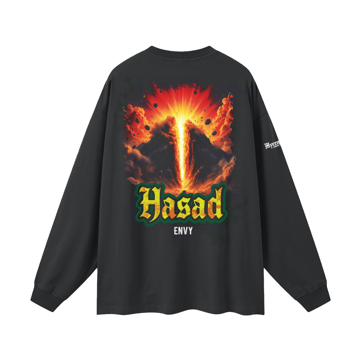 Hasad | Myrenium | Oversized Unisex Long Sleeve T-Shirt