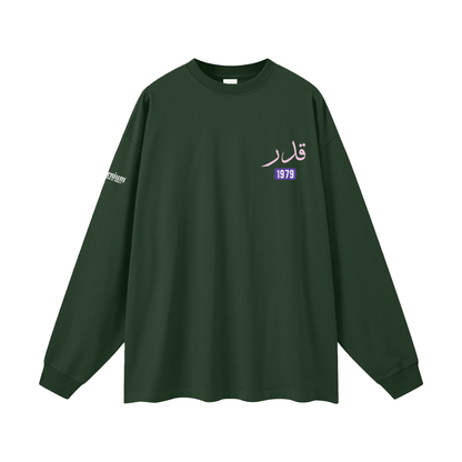 Qadar - Predestined | Myrenium | Oversized Unisex Long Sleeve T-Shirt