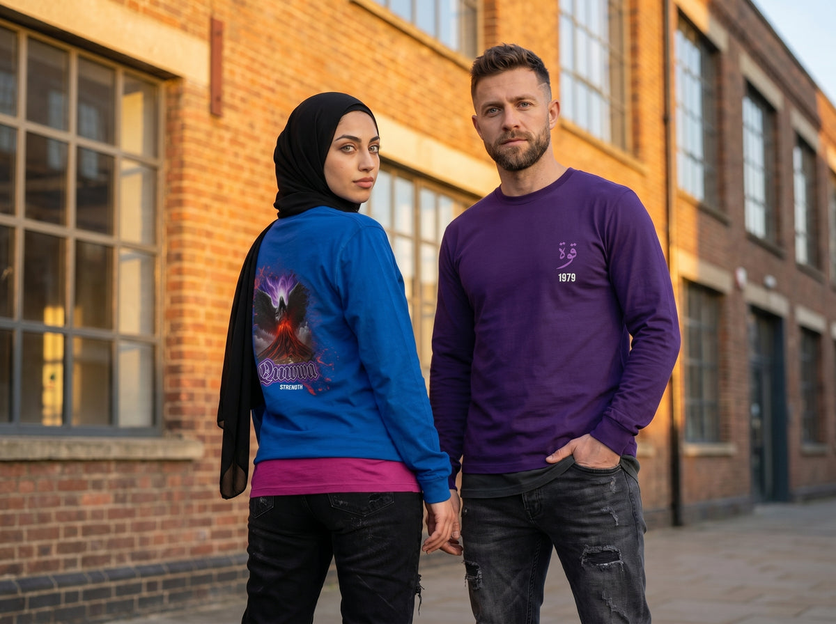 Quwwa — Strength | Myrenium Armour of Angels | Unisex Long Sleeve
