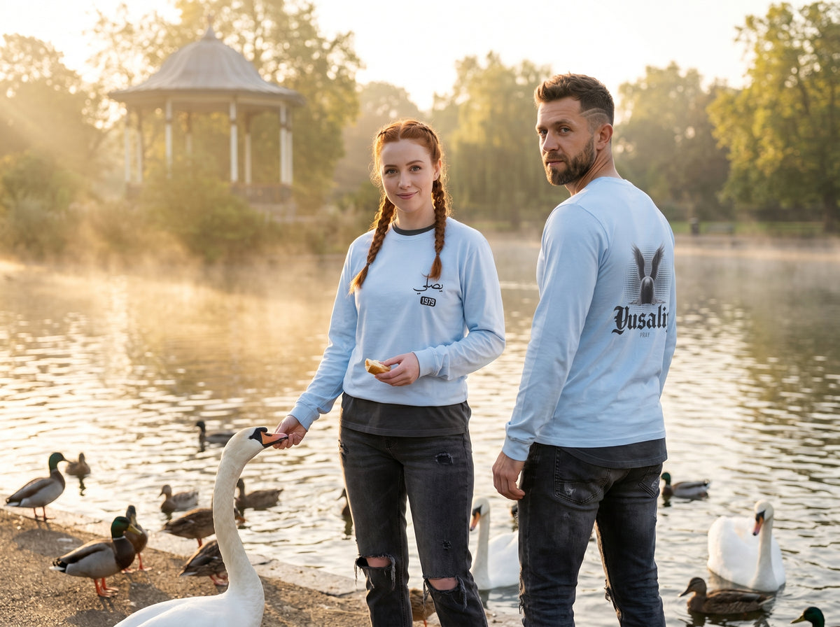 Yusaliy — Pray | Myrenium Armour of Angels | Unisex Long Sleeve